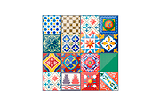 Azulejo Pattern VECTOR. Moroccan, a Pattern Graphic by Natalka Dmitrova art (Thumbnail 6 of 29)