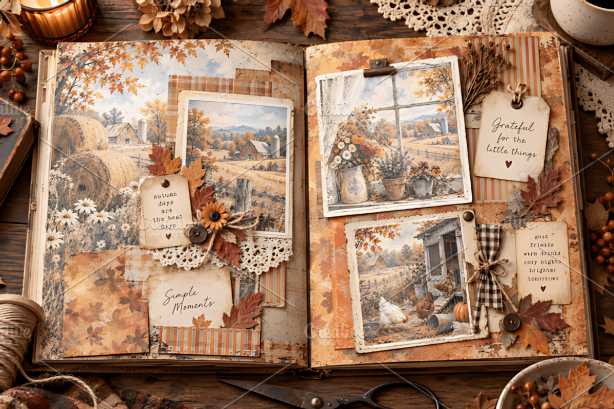 Harvest Hollow 8.5x11 Autumn Back, a Background Graphic by Coco Bloom (Photo 4 of 4)