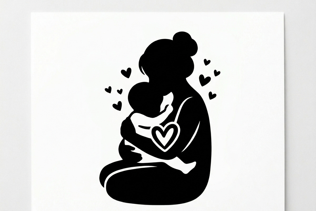 loving mother and children, a Person Illustration by Amazin_art (Photo 19 of 46)