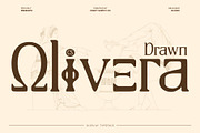 CS Olivera Drawn, a Serif Font by Craft Supply Co. (Thumbnail 1 of 8)