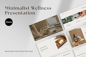 Neutral Skin Care Clinic Pitch Deck, a Presentation Template by batang