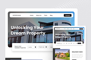 Estatecolsa Real Estate Landing Page, a Landing Page Template by SquidPixey (Thumbnail 2 of 5)