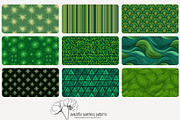 80 green geometric seamless pattern, a Pattern Graphic by Poppy Lane Studio (Thumbnail 10 of 11)