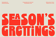 Merry - Display Font, a Sans Serif Font by Keithzo (Thumbnail 5 of 11)