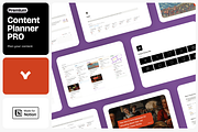 Notion Content Planner PRO, an App Template by Blog Launch (Thumbnail 1 of 8)