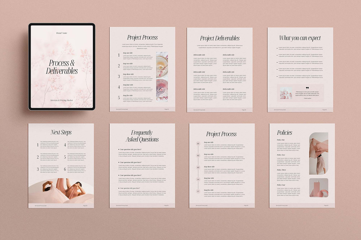 Services & Pricing Guide Template, a Magazine Template by Sierra Creative Studio (Photo 8 of 13)