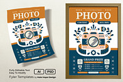 Folk Art Photo Contest Flyer, a Flyer Template by Hole Hope Design (Thumbnail 1 of 5)