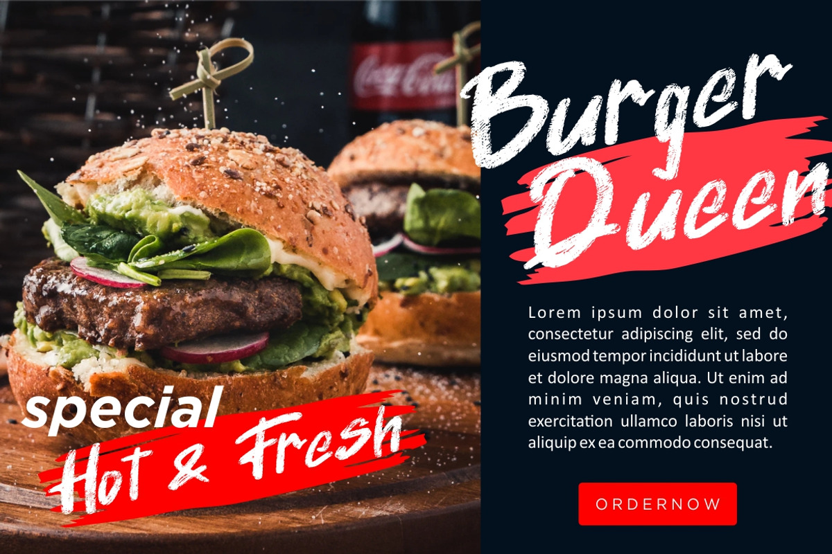 Giantthy Brush Advertisement Font preview 3