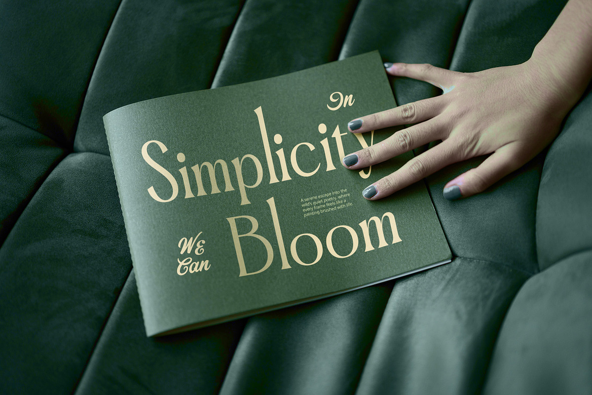 CS Draper – Elegant Font, a Serif Font by Craft Supply Co. (Photo 4 of 8)