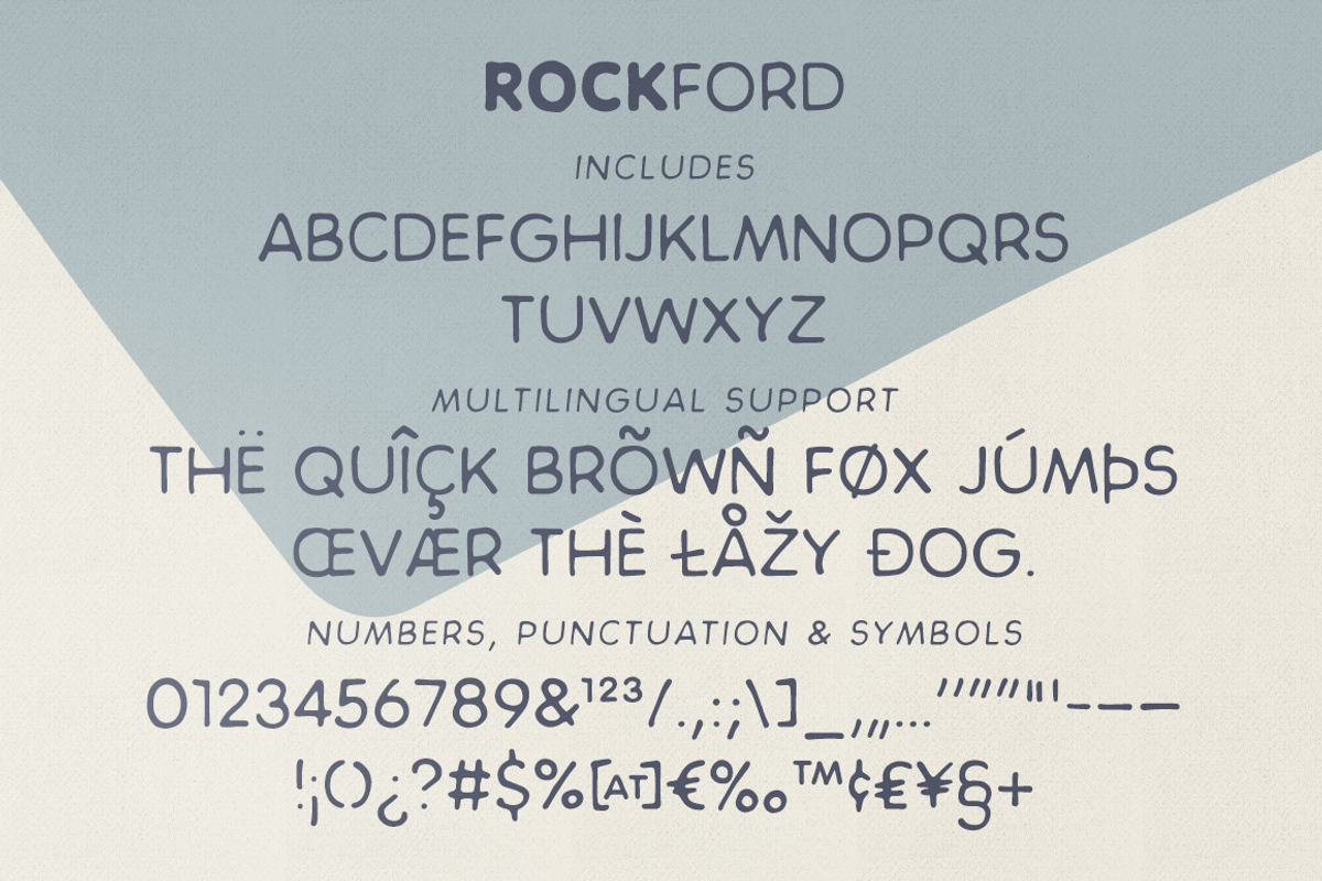 Rockford sans serif font, a Sans Serif Font by Ana's Fonts (Photo 2 of 10)