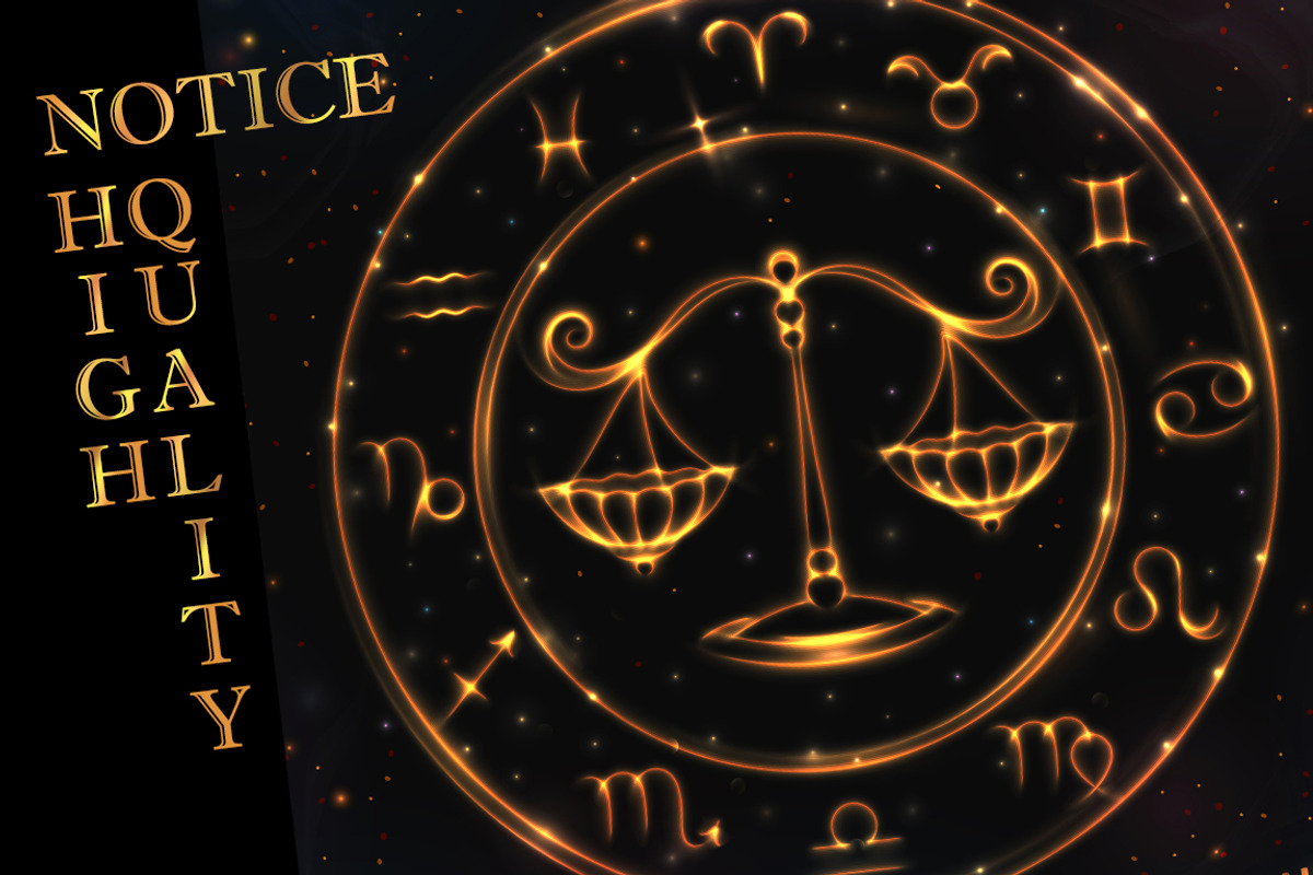 SET / GOLDEN ZODIAC SIGNS / VECTOR, an Animal Illustration by Nadin_Lebedeva (Photo 4 of 17)