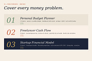 Excel Finance Pack — 3-in-1, a Branding & Logo Template by Just Necessary (Thumbnail 2 of 9)