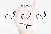 Pinkytoe | Script Font, a Handwritten Font by Scratchones (Thumbnail 8 of 9)