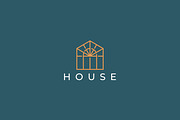 House Logo Morning Rustic Concept, a Branding & Logo Template by Signatoro (Thumbnail 1 of 2)