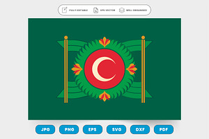 Flag of the Republic of the Philippi, a Graphic by SaroStock