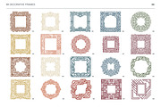 98 Decorative Ornamental Frames, an Object Graphic by designvectx (Thumbnail 7 of 7)
