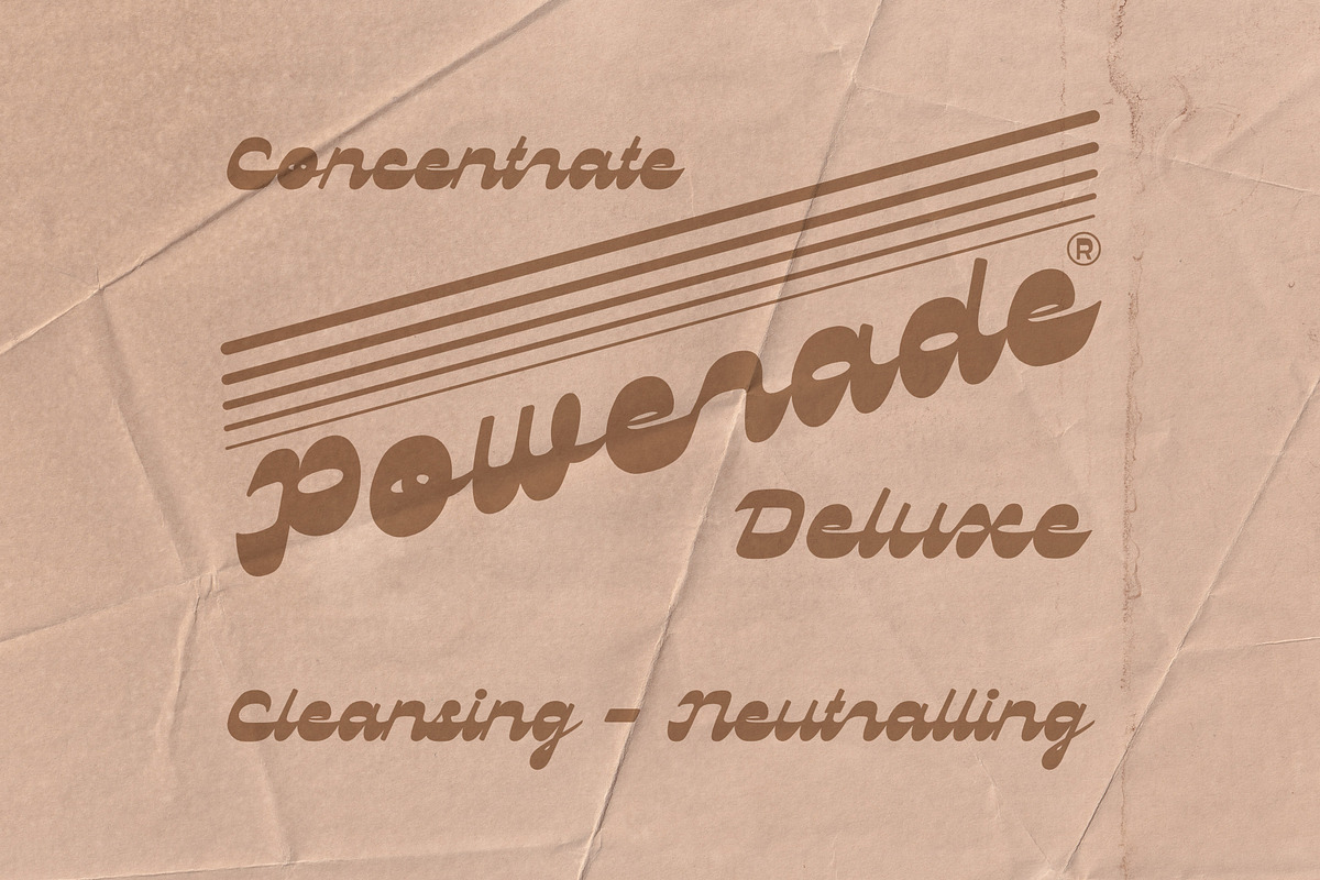 Dulblak script - a reverse contast, a Script Font by Brainware Graphic (Photo 9 of 9)