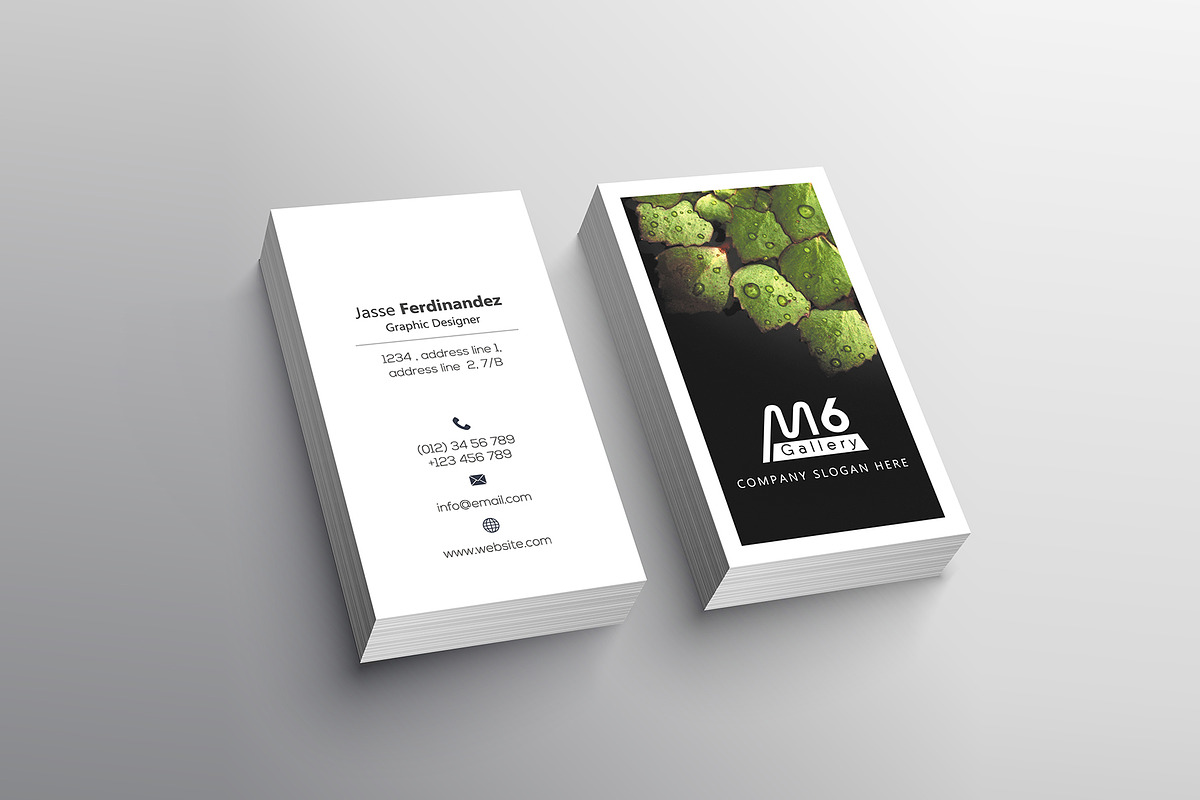 Unique 50 Business Card Bundle, a Business Card Template by M6 Gallery (Photo 103 of 151)