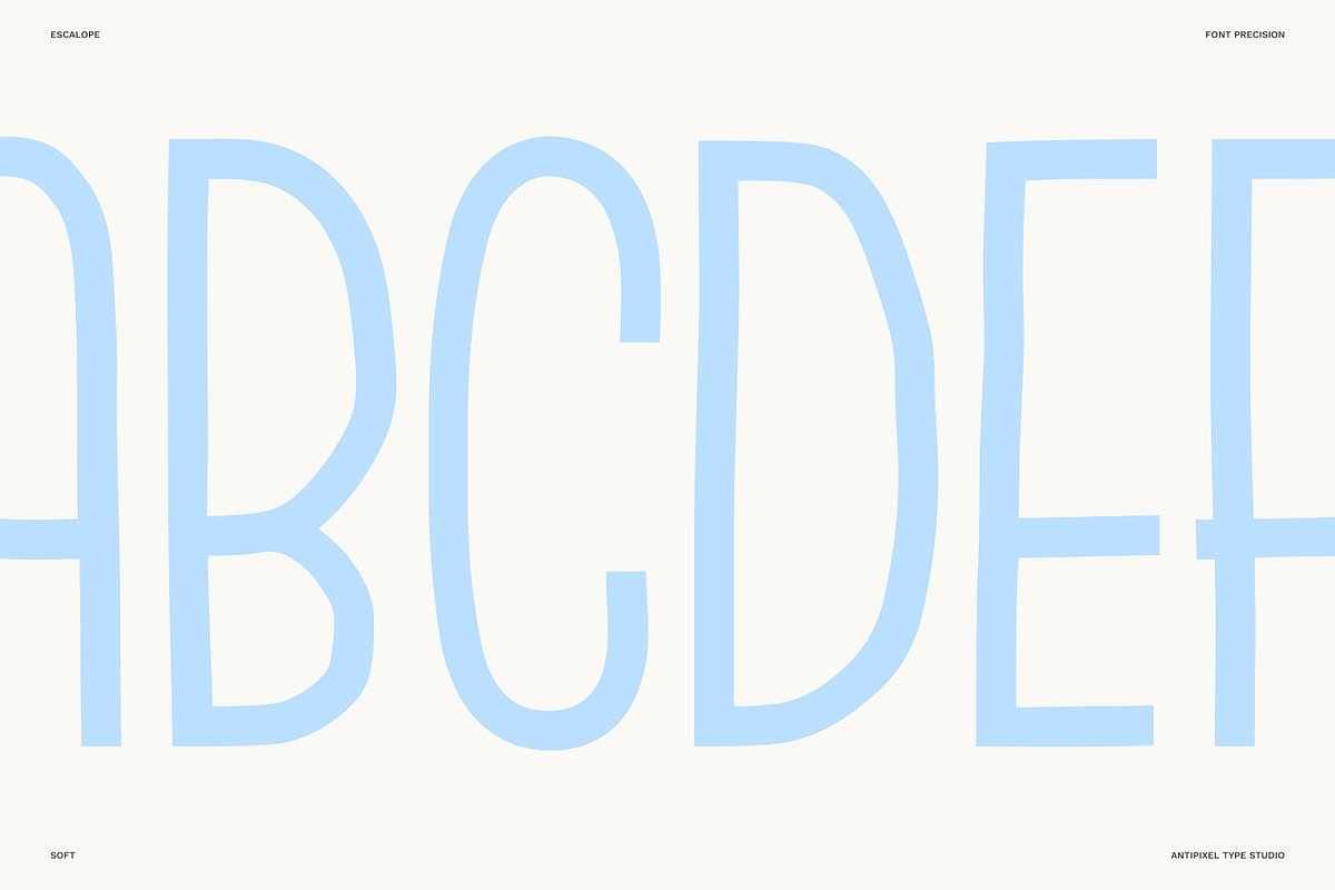Escalope | Handwritten Fun Display, a Handwritten Font by Antipixel Type Studio (Photo 14 of 15)