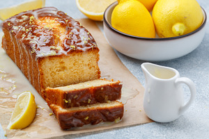lemon  pound cake loaf