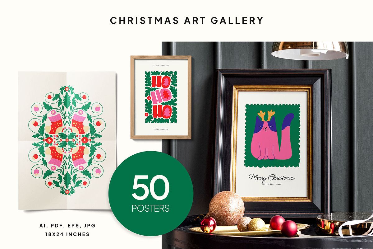 Art Poster Bundle | 10 in 1, an Object Graphic by KetteCreate (Photo 39 of 51)
