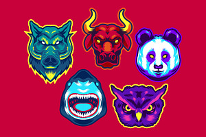 Esport Mascot Illustration, an Illustration by graphicook