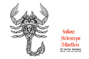 Decorative Zodiac signs, a Decorative Illustration by Elen-Lane (Thumbnail 5 of 5)
