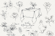When Spring Begins: Line Art, a Seasonal Illustration by Purple (Thumbnail 10 of 15)