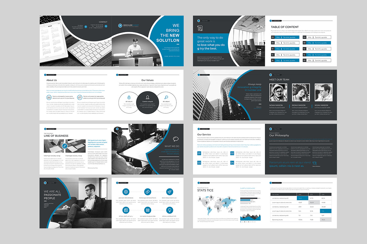 A5 Landscape Brochure, a Brochure Template by Brochure-Market (Photo 8 of 8)