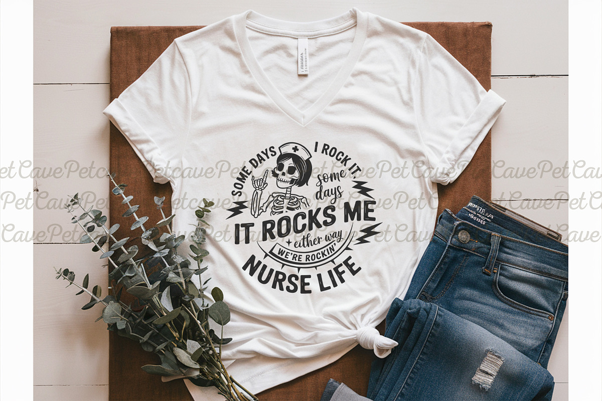 Rockin' Nurse Life PNG Bundle, a Graphic by Pet Cave (Photo 2 of 10)