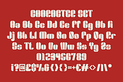 Retrovara Retro Techno Display Font, a Font by PutraCetol Studio (Thumbnail 5 of 5)