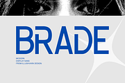 Brade - Modern Display Sans, a Sans Serif Font by Illushvara Design (Thumbnail 1 of 10)