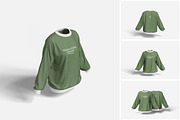 Women Knitted Sweater, a Shirt Mockup by MrLetters (Thumbnail 1 of 5)