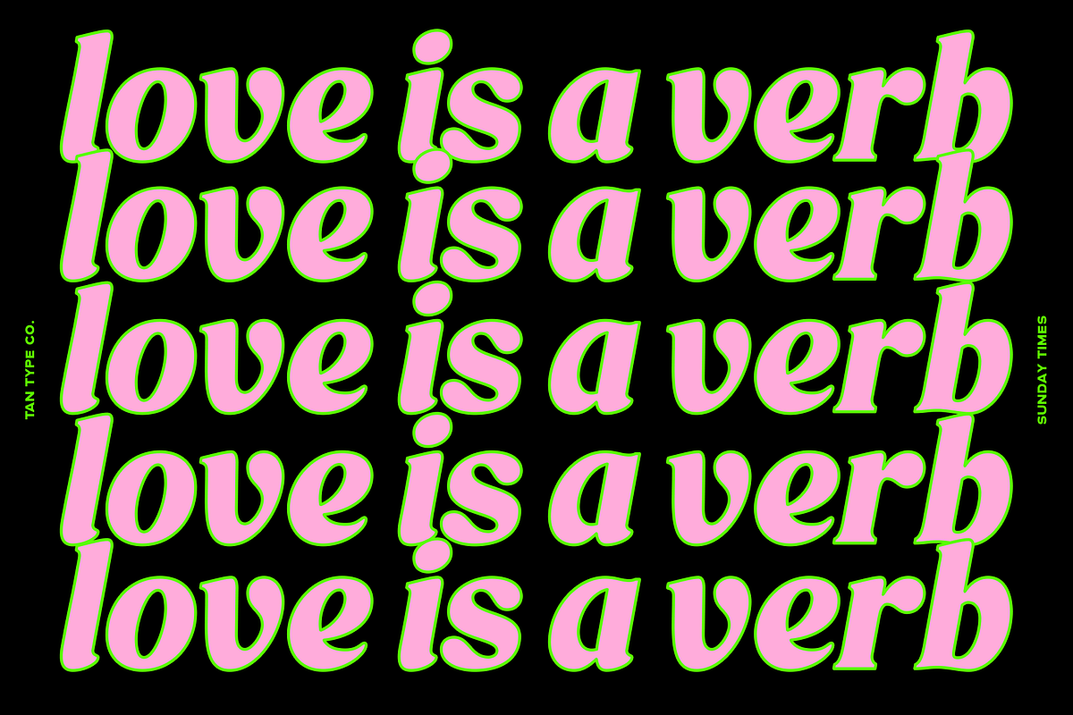 TAN - SUNDAY TIMES, a Serif Font by TanType (Photo 7 of 9)