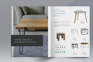 Furniture Catalog Layout