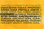 fonts family Resotho, a Sans Serif Font by glukfonts (Thumbnail 8 of 9)