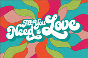 Lovadelic + Extras, a Script Font by Aiyari (Thumbnail 6 of 14)