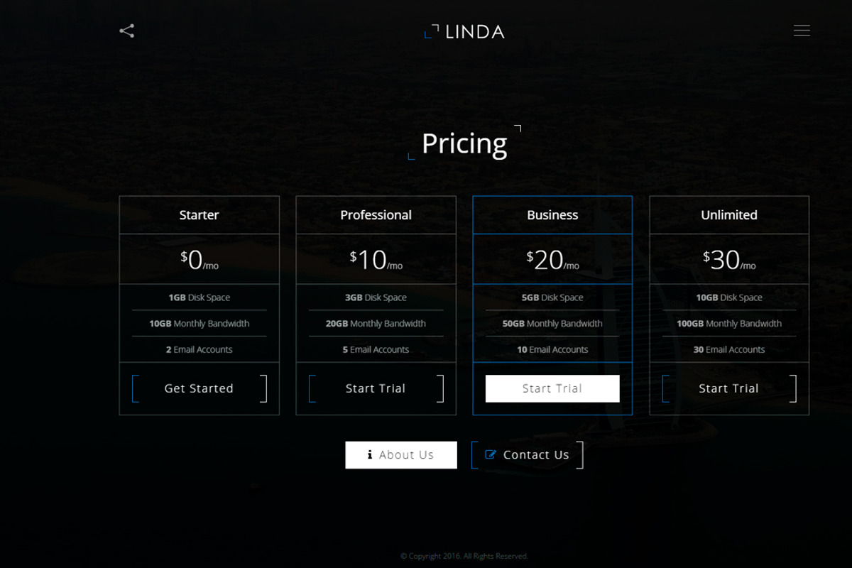 Linda - Coming Soon Template, a Bootstrap Template by next-item (Photo 5 of 6)
