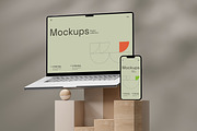 Devices Mockups Collection, a Mockup by Valentina Todorova (Thumbnail 5 of 7)