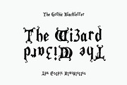The Wizard Blackletter, a Blackletter Font by cromatixclassroom (Thumbnail 1 of 11)