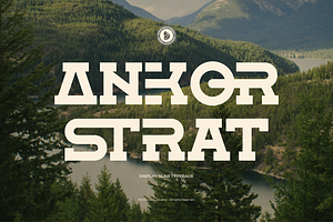 Angkor Strat | Display Slab Typeface, a Slab Serif Font by Denustudios