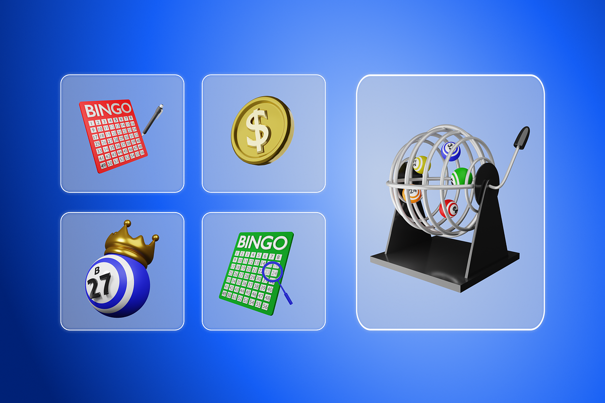 3D Bingo Games Icon, an Object 3D Model by Kohesif Studio (Photo 6 of 6)