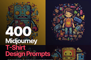 399 Midjourney T-Shirt Prompts