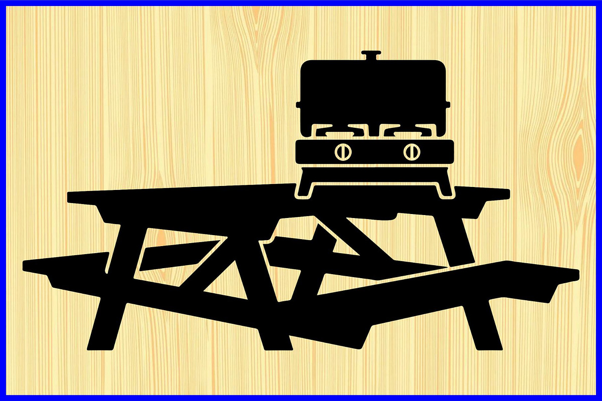 Picnic Table Puzzle Clipart Set, an Object Illustration by Designer_Momina (Photo 10 of 15)
