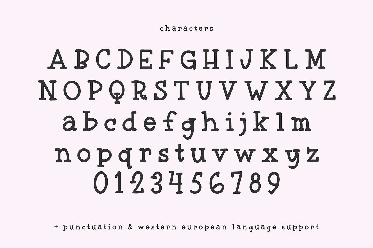 Lovelier Typewriter Font, a Handwritten Font by Beck McCormick (Photo 10 of 10)
