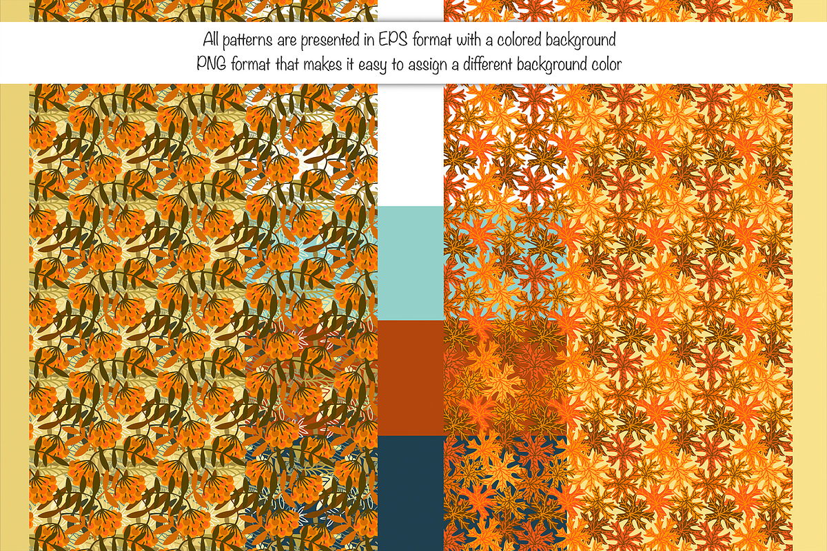 WARM AUTUMN, a Pattern Graphic by Tanna.ART (Photo 12 of 14)