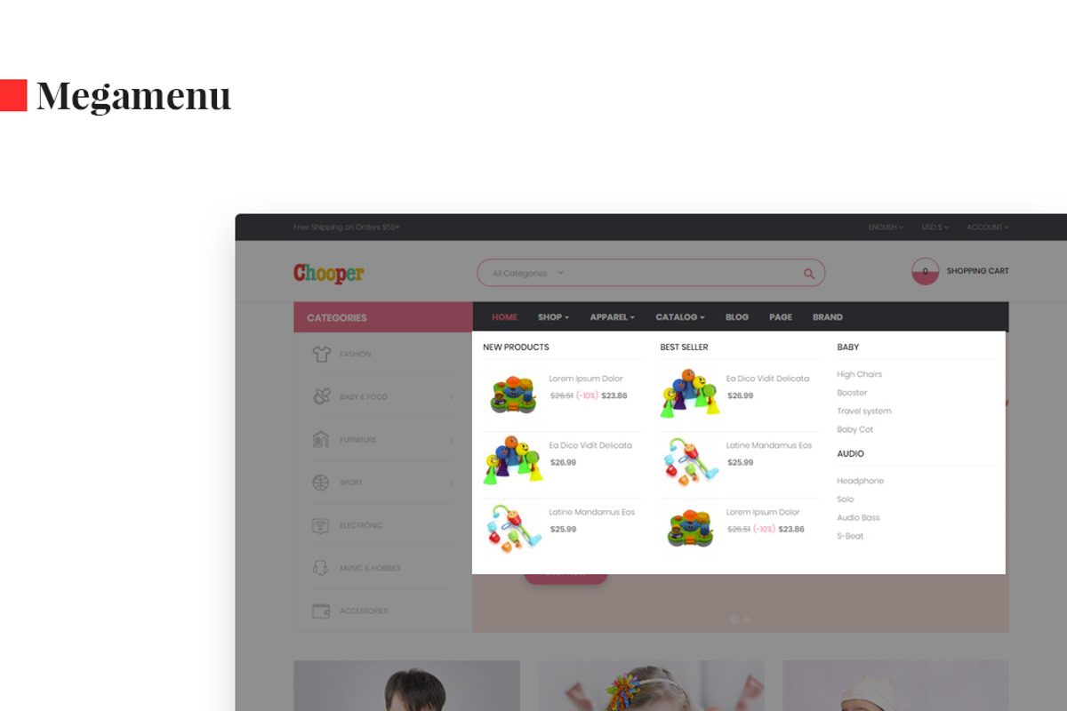 Leo chooper prestashop 1.7, a Bootstrap Template by LeoTheme (Photo 6 of 7)