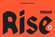 CS Rise Drawn, a Blackletter Font by Craft Supply Co. (Thumbnail 1 of 8)