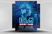 Club Party Flyer 5, a Flyer Template by FlyerHeroes (Thumbnail 1 of 4)