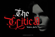 Sandoge | Blackletter Font, a Blackletter Font by Pentagonistudio (Thumbnail 3 of 10)